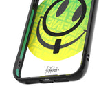 Green Smiley Protective Phone Case - Ben Eine MagSafe
