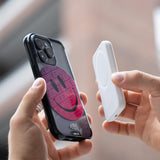Pink Smiley Protective Phone Case - Ben Eine MagSafe