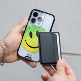 Green Smiley Protective Phone Case - Ben Eine MagSafe