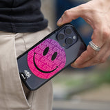 Pink Smiley Protective Phone Case - Ben Eine MagSafe