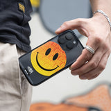 Orange Smiley Protective Phone Case - Ben Eine MagSafe