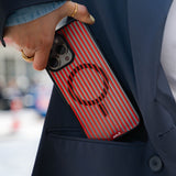 Flame Protective Phone Case - Pinstripe MagSafe