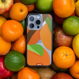 Orange Protective Phone Case - Fruits