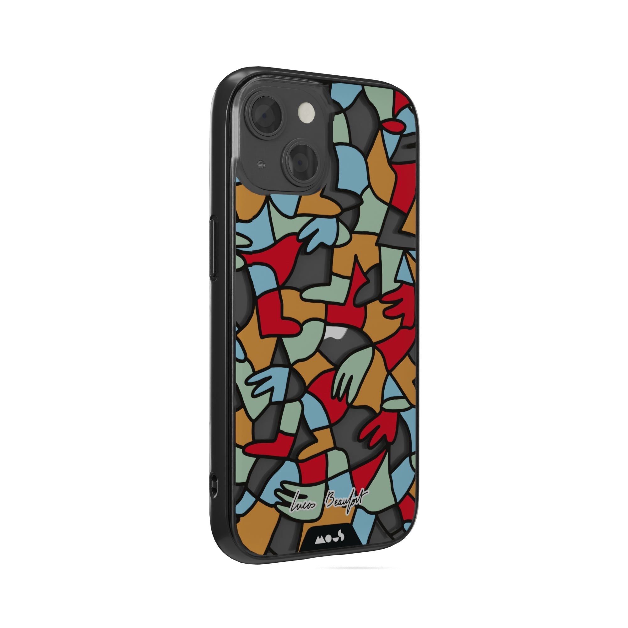 Multicolour Protective Phone Case - Lucas Beaufort
