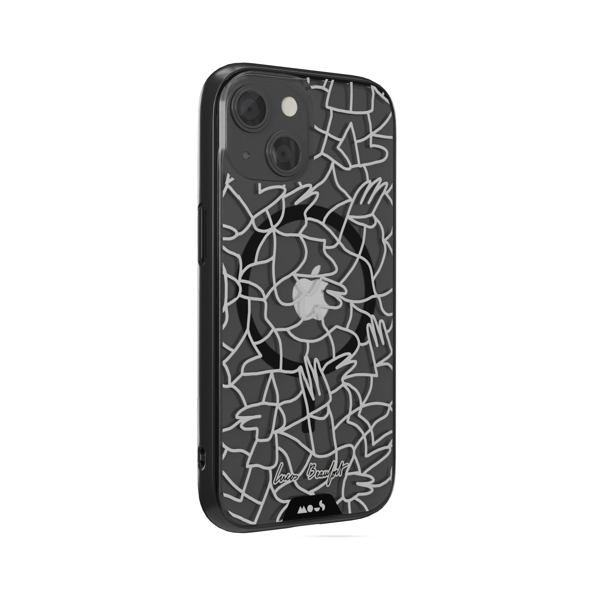 White Protective Phone Case - Lucas Beaufort MagSafe