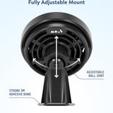Adhesive Wireless Charging Car Mount - With Qi2
