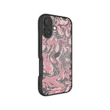 Dusky Pink Protective Phone Case - Marbled