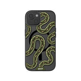 Green Tree Python Protective Phone Case - Serpent MagSafe