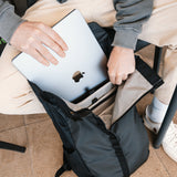 Flap Backpack with AiroFoam® - Midnight