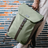 Flap Backpack with AiroFoam® - Sage