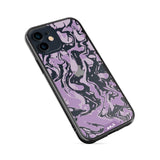 Lilac Protective Phone Case - Marbled