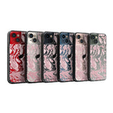Dusky Pink Protective Phone Case - Marbled