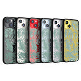 Sage Green Protective Phone Case - Marbled