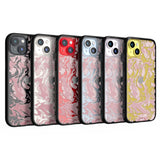 Dusky Pink Protective Phone Case - Marbled