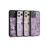 Lilac Protective Phone Case - Marbled