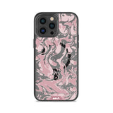Dusky Pink Protective Phone Case - Marbled MagSafe