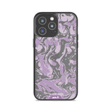 Lilac Protective Phone Case - Marbled