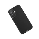 Black Leather Protective Phone Case with Camera Control Button - Limitless