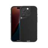 Black Leather Protective Phone Case with Camera Control Button - Limitless