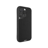 Black Leather Protective Phone Case with Camera Control Button - Limitless