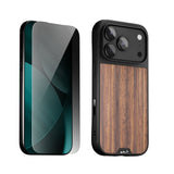 Walnut Protective Case and Screen Protector - Apple Essentials Kit