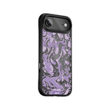 Lilac Protective Phone Case - Marbled