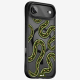Green Tree Python Protective Phone Case - Serpent MagSafe