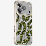 Green Tree Python Protective Phone Case - Serpent MagSafe