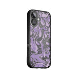Lilac Protective Phone Case - Marbled