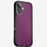Mulberry Protective Phone Case - Pinstripe
