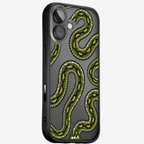 Green Tree Python Protective Phone Case - Serpent