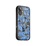 Sky Blue Protective Phone Case - Marbled MagSafe