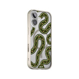 Green Tree Python Protective Phone Case - Serpent MagSafe