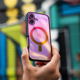 Protective Clear Iridescent Phone Case - Clarity MagSafe