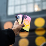 Protective Clear Iridescent Phone Case - Clarity MagSafe