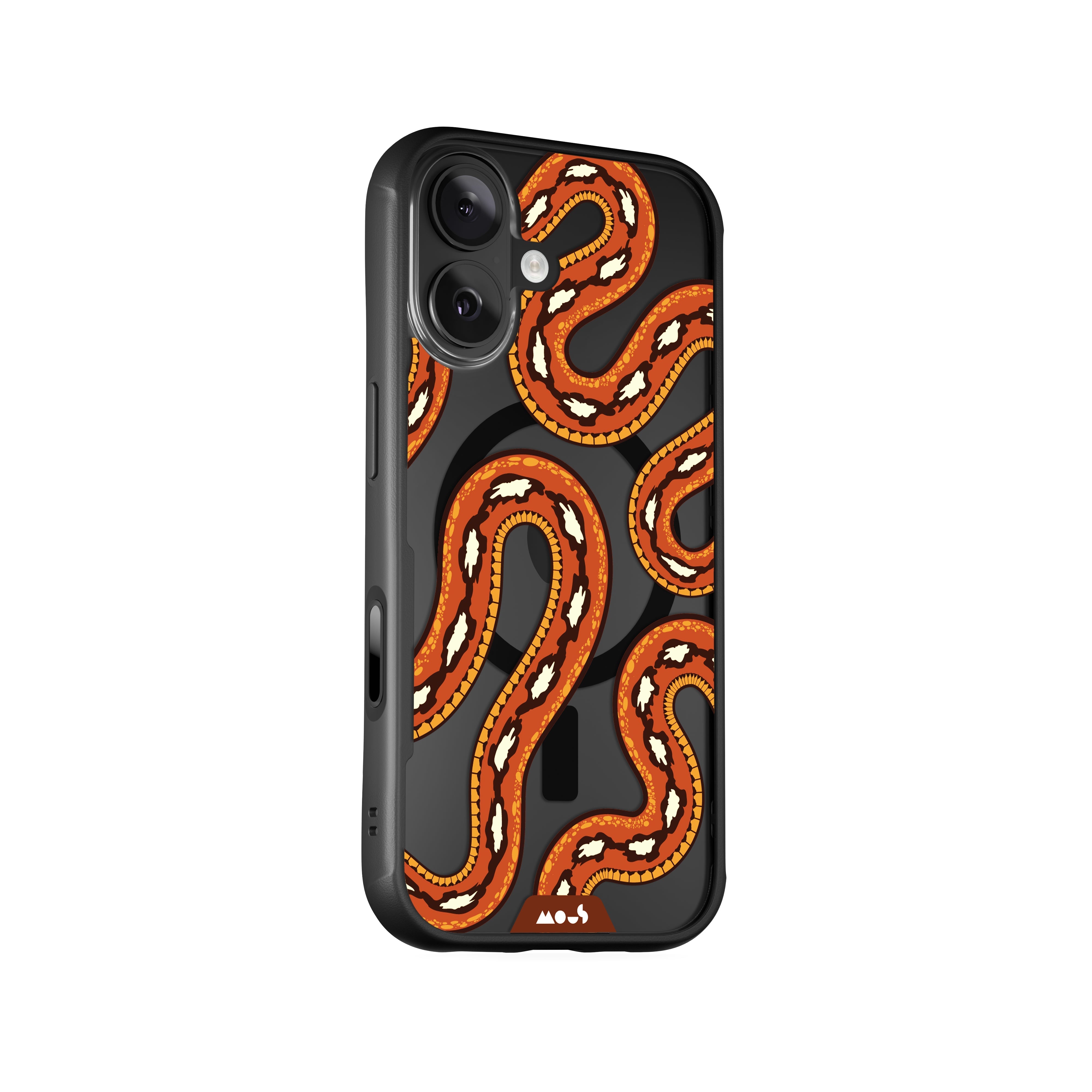 Scarlet Kingsnake Protective Phone Case - Serpent MagSafe
